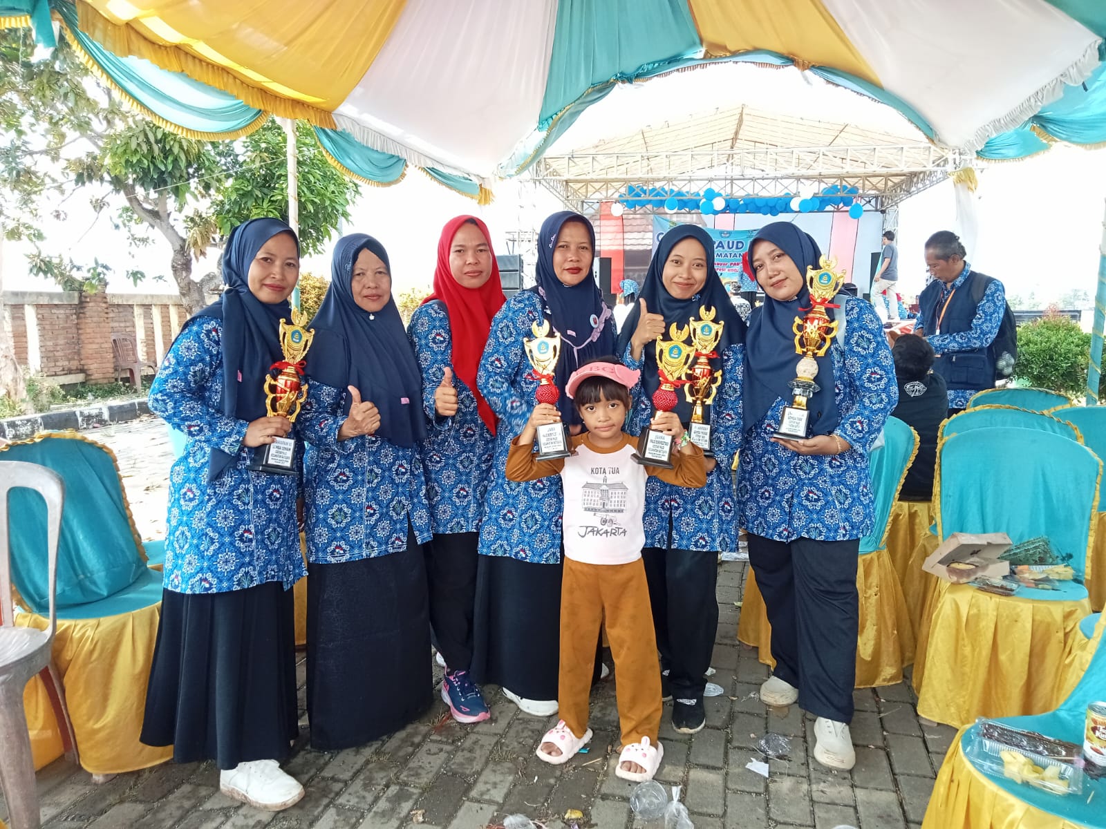 PAUD Darul Ilmi 2 Segaran Raih 3 Piala Gebyar PAUD 2025